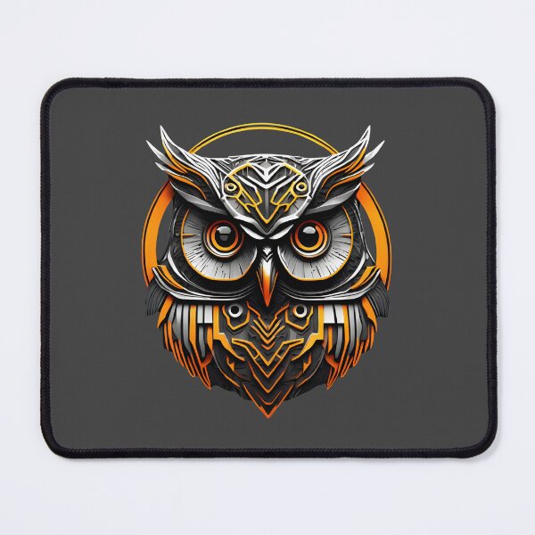 Item preview, robot owl designed and sold by SketchysDESIGNS.