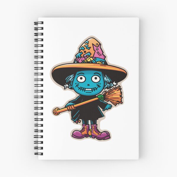 Item preview, Small Blue Witch Sticker designed and sold by spikesNprints.