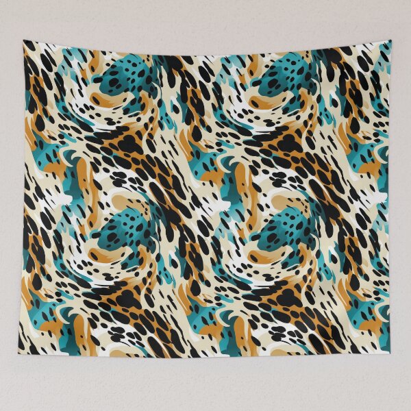 Item preview, Wild Whispers: Timeless Leopard Pattern designed and sold by KaleidoKiosk.
