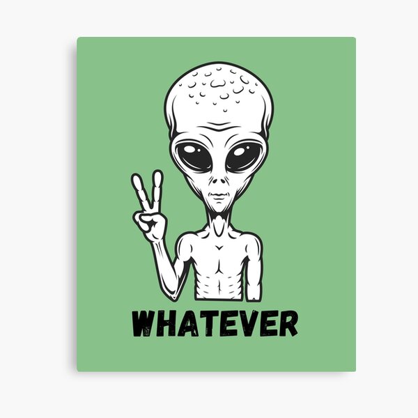 Whatever. Canvas Print