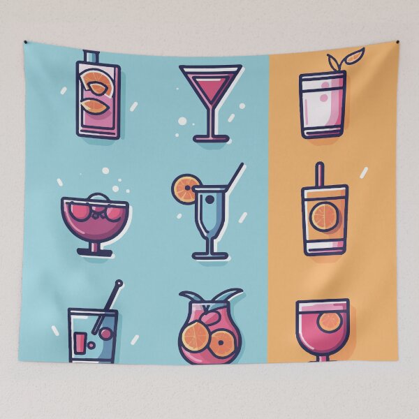 Item preview, a set of different types of drinks designed and sold by Mickeymouse2023.
