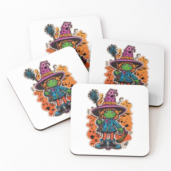 Item preview, Stylish Blue Witch Sticker designed and sold by spikesNprints.