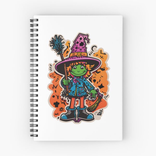 Item preview, Stylish Blue Witch Sticker designed and sold by spikesNprints.