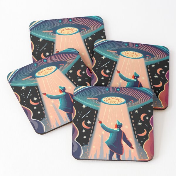 Item preview, ufo comes to visit the world designed and sold by ratchawoot.