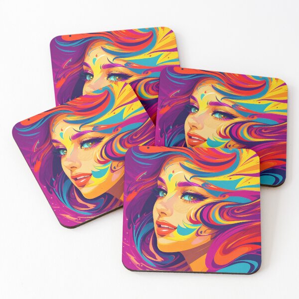 Item preview, Ayaka colorful Artwork designed and sold by CREAFEELS.