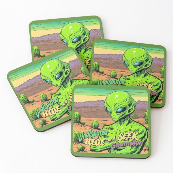 Item preview, Campeón indiscutible del escondite (#04) Alien [¡Crea un set!] designed and sold by SolidEarthArt.
