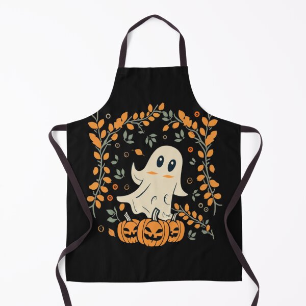 Item preview, Halloween Ghost and Autumn Bliss | Spooky Season T-Shirt designed and sold by ArtsyElegance4U ⭐⭐⭐⭐⭐.