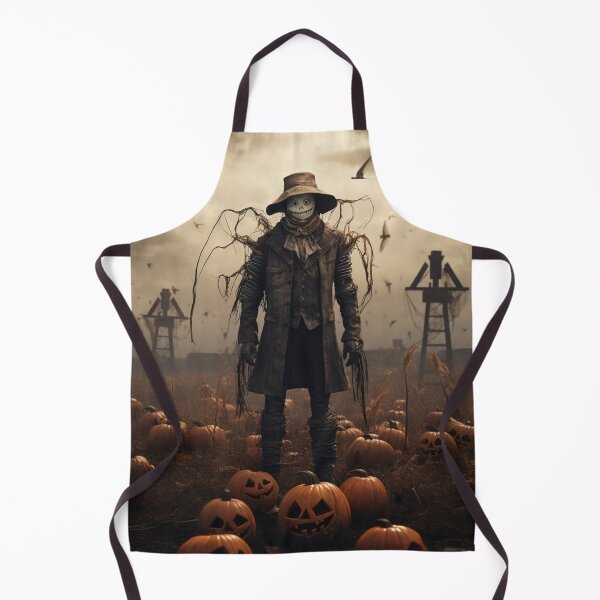 Item preview, Scarecrow Guarding a Pumpkin Patch designed and sold by yourfavdraw.