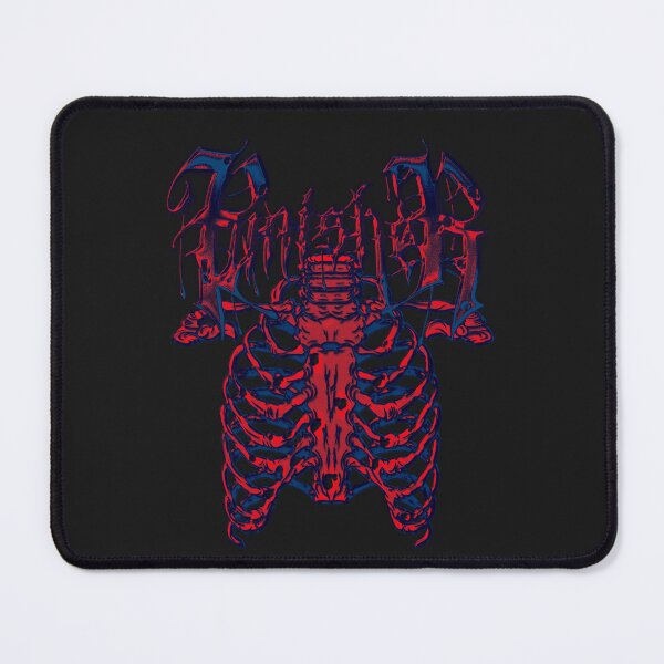 Item preview, punisher phoebe bridgers metal logo red skeleton version designed and sold by ODDMOBIUS.