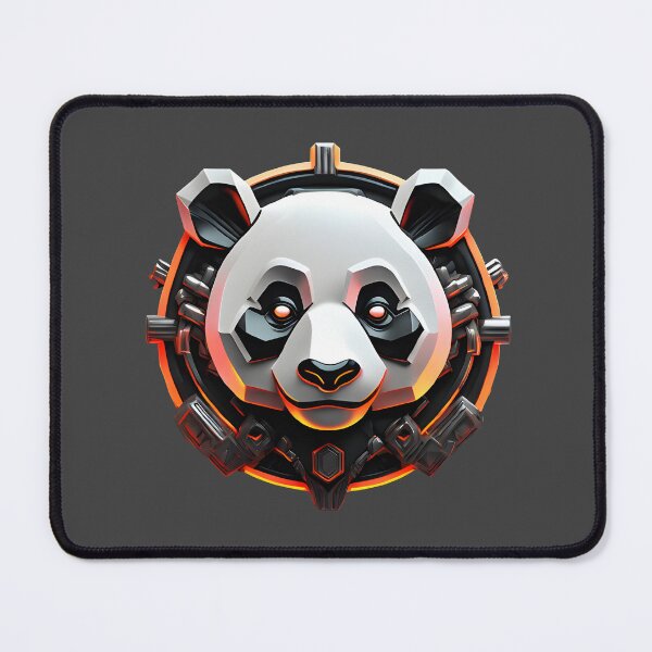 Item preview, robot panda designed and sold by SketchysDESIGNS.