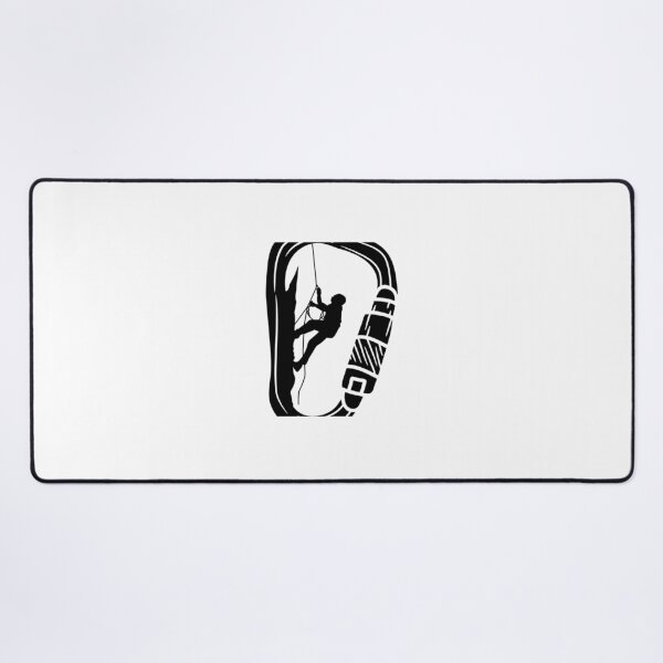 Item preview, Climbing carabiner Sticker designed and sold by BusterAuer.