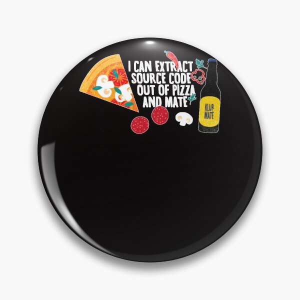 Item preview, Pizza + Mate = Source Code CCC 2020 37C3 designed and sold by SuzanOver.
