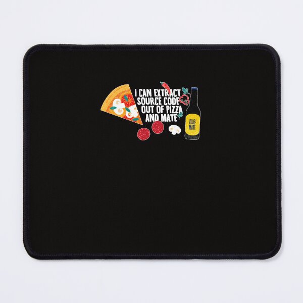 Item preview, Pizza + Mate = Source Code CCC 2020 37C3 designed and sold by SuzanOver.