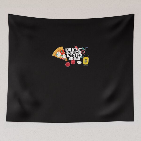 Item preview, Pizza + Mate = Source Code CCC 2020 37C3 designed and sold by SuzanOver.