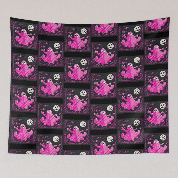 Item preview, Creepy & Cute Pink Ghost Halloween designed and sold by InnerGrow.