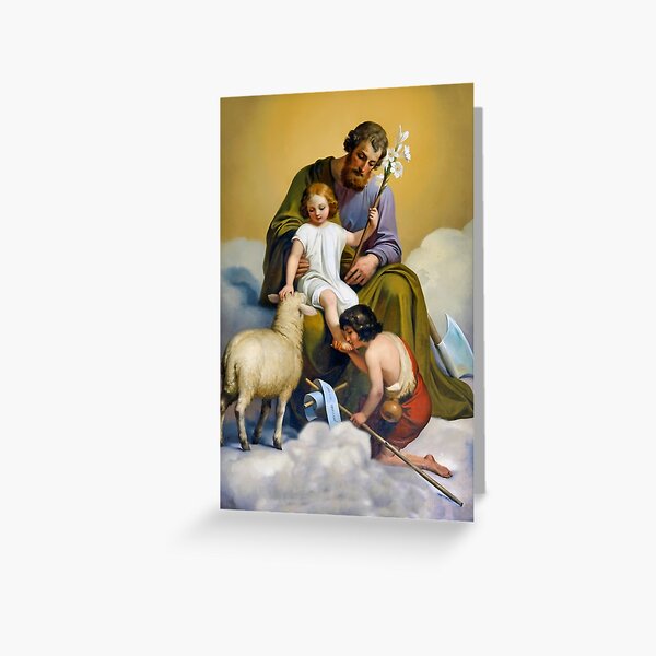 Item preview, Baby Jesus and Saint Joseph II designed and sold by muniralawi.