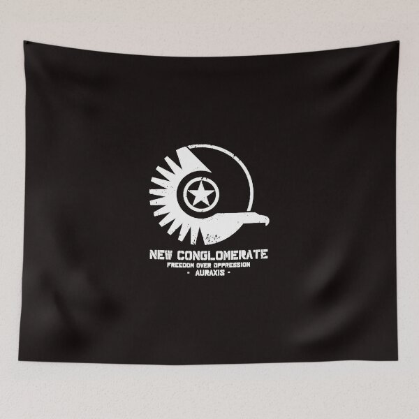 Item preview, Planetside 2 Large NC Weathered Logo designed and sold by PreciousMullin.