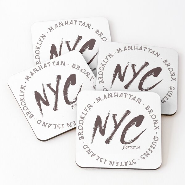 Item preview, NYC Boroughs designed and sold by Kompass-brk.