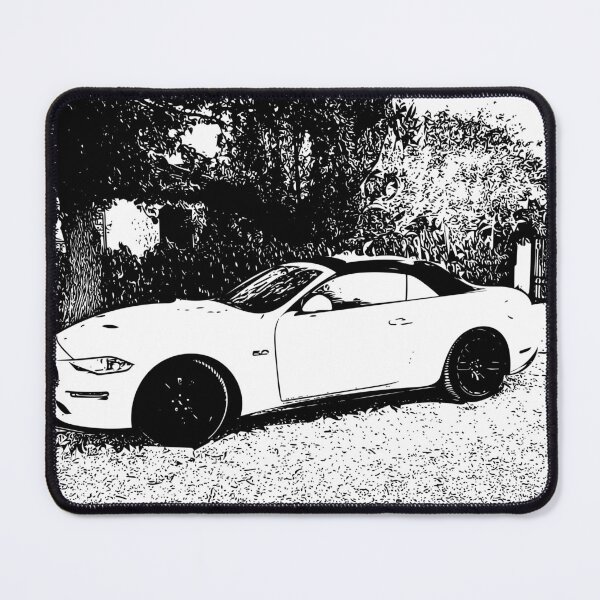 Item preview, Black and White Mustang 5.0 Convertible designed and sold by alankamer.