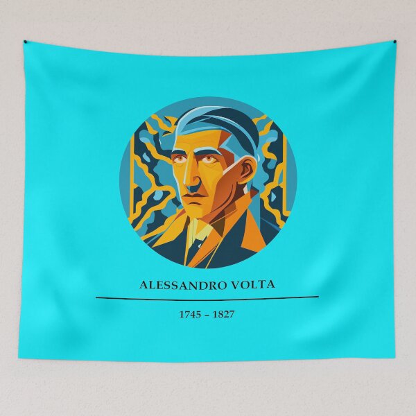 Item preview, Alessandro Volta (1745 – 1827) [Ai Generated Vector Art] designed and sold by VitYanakorn.