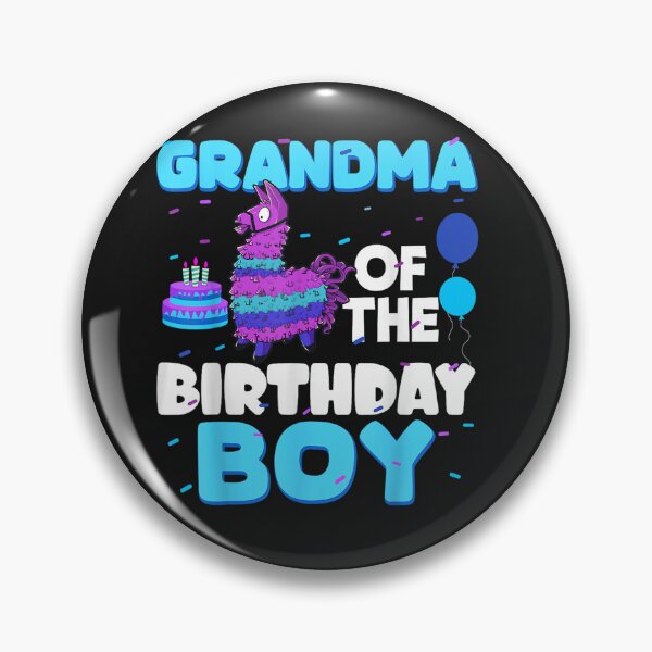 Item preview, Grandma Of The Birthday Boy Llama Family Party Decorations  designed and sold by WayneVanga.