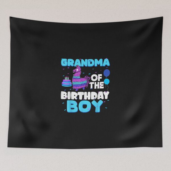 Item preview, Grandma Of The Birthday Boy Llama Family Party Decorations  designed and sold by WayneVanga.