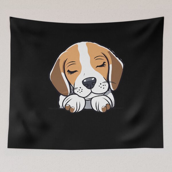 Item preview, Peaceful Beagle Slumber designed and sold by Mechanical-Artt.