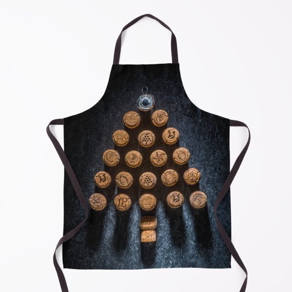 Item preview, Flat lay of corks shaped like Christmas tree. designed and sold by bailey-cooper.