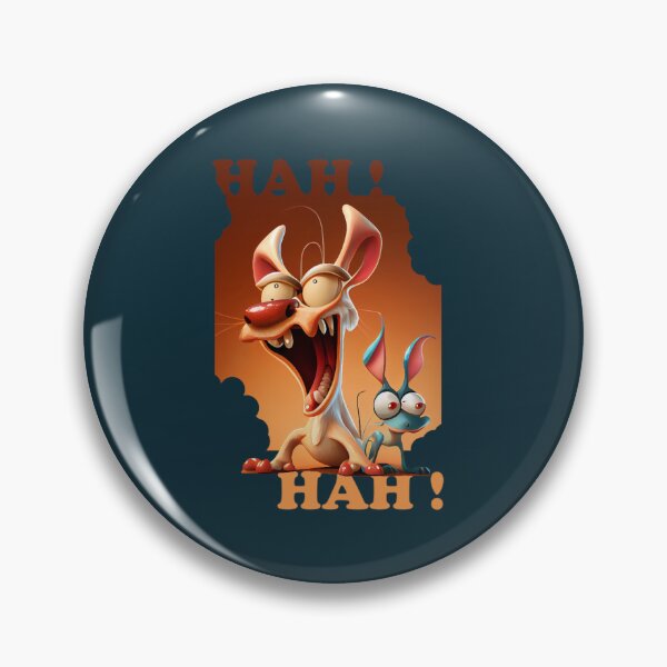Item preview, HAH ! Cartoon _ren and stimpy designed and sold by Blancolainey.
