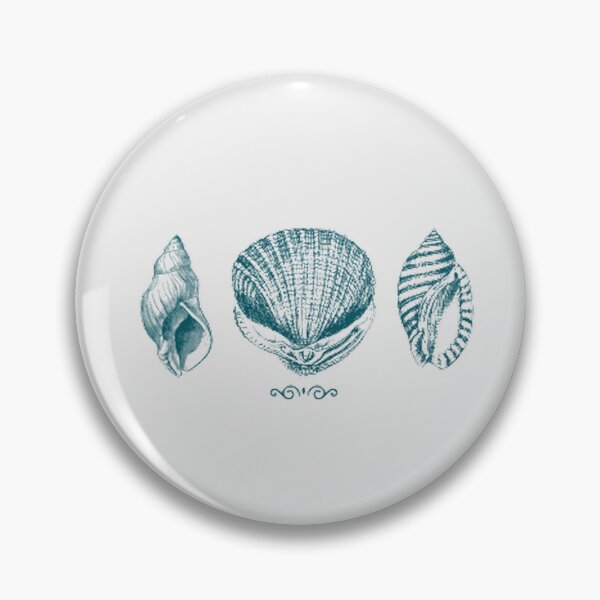 Item preview, ~ SEA SHELL FOSSIL sticker pack ~ designed and sold by Rodayna Elnaggar.