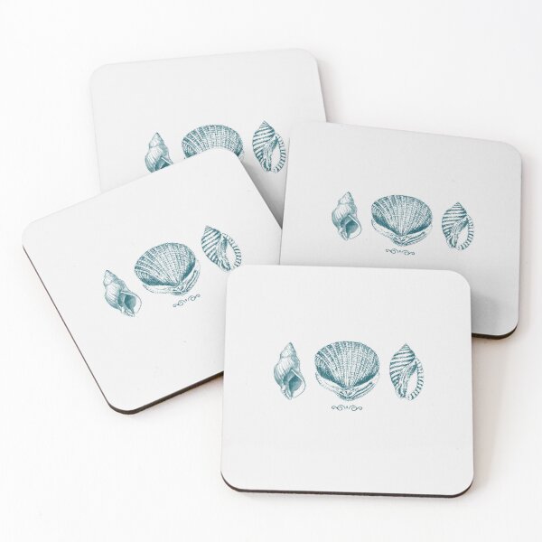 Item preview, ~ SEA SHELL FOSSIL sticker pack ~ designed and sold by Rodayna Elnaggar.