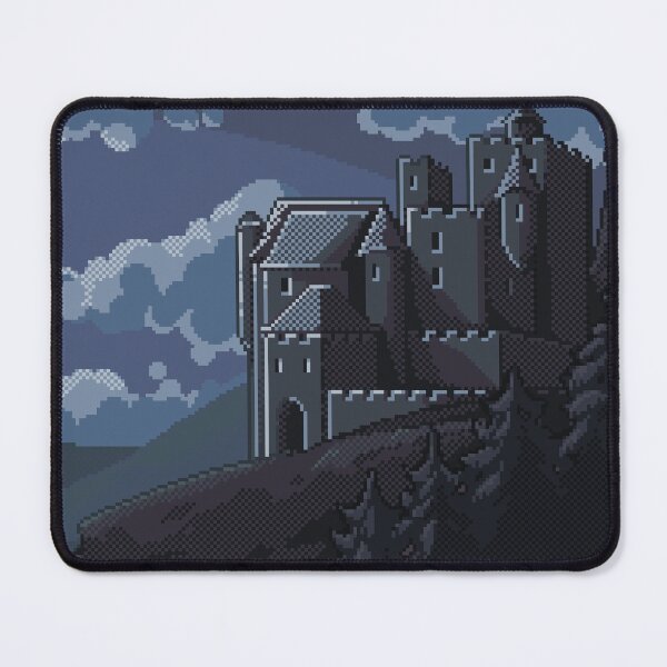 Item preview, Pixel Art - Castle On Moonlight designed and sold by OLHA VOLKOVA.