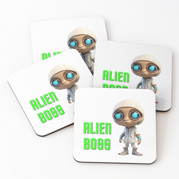 Item preview, Alien boss hip hop cartoon 3D design designed and sold by Fernnieskillup.