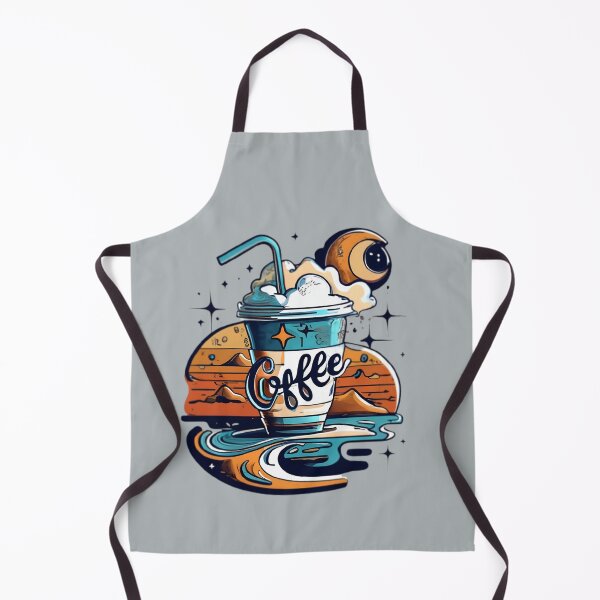 Item preview, Cosmic Cold Brew: Inked Aroma designed and sold by StickerStudio27.