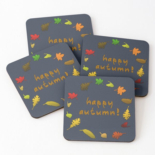 Item preview, Happy Autumn (Blue) designed and sold by mxminty.