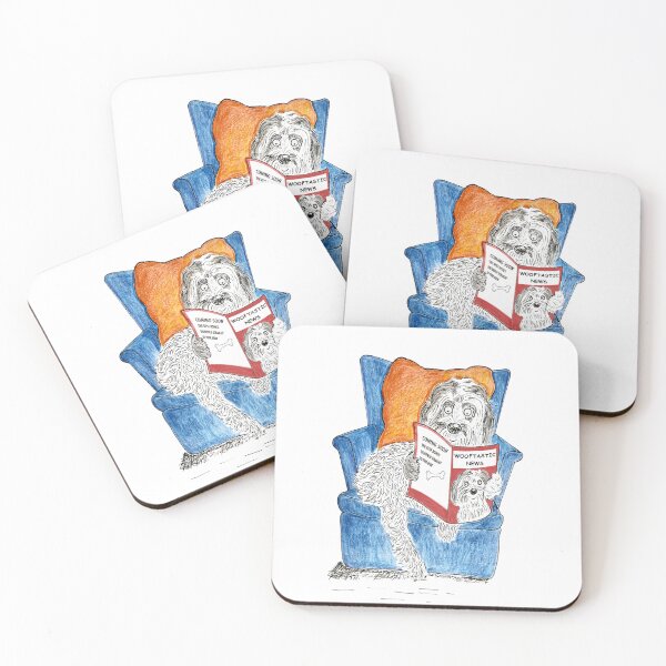 Item preview, Wooftastic News designed and sold by Nikki Attree.