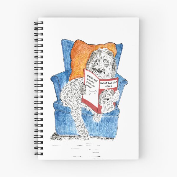 Item preview, Wooftastic News designed and sold by Nikki Attree.