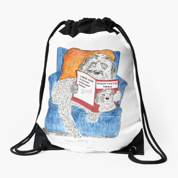 Item preview, Wooftastic News designed and sold by Nikki Attree.