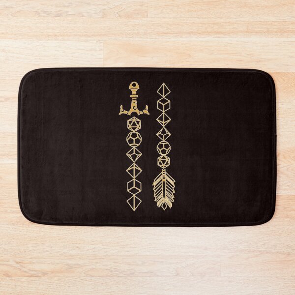 Item preview, Polyhedral Dice Set Sword And Arrow Tabletop RPG Gaming 1 designed and sold by GiulianaBonil.