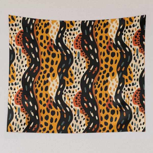 Item preview, Wild Whispers: Timeless Leopard Pattern designed and sold by KaleidoKiosk.