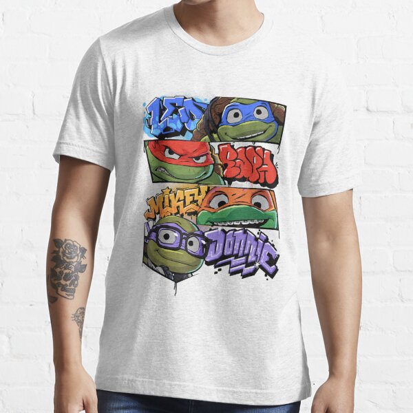 Teenage Mutant Ninja Turtles: Mutant Mayhem Graffiti Names T-Shirt Teenage  Mutant Ninja Turles Tee, Ninja Turtle Lovers Fan Hawaiian Shirt Sticker  for Sale by PorterBrooke4