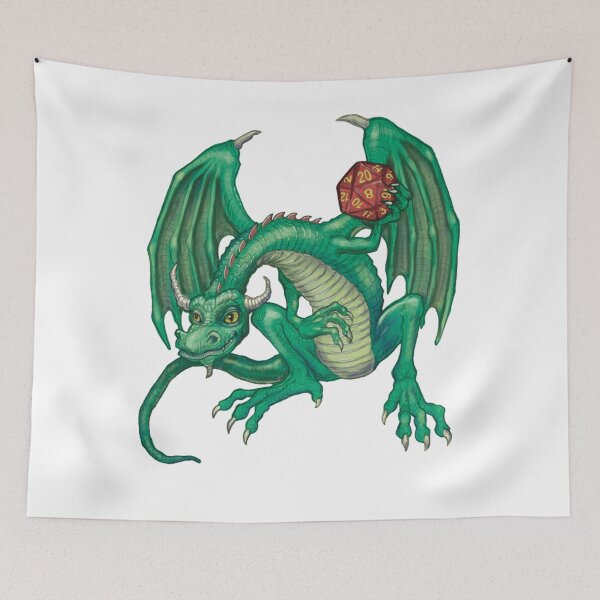 Item preview, Dragon with Dice  designed and sold by Bernieceatty.