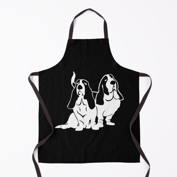 Item preview, Pair of Basset Hounds | NickerStickers® on Redbubble designed and sold by NickerStickers.