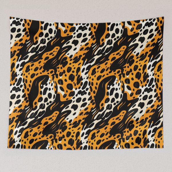 Item preview, Wild Whispers: Timeless Leopard Pattern designed and sold by KaleidoKiosk.