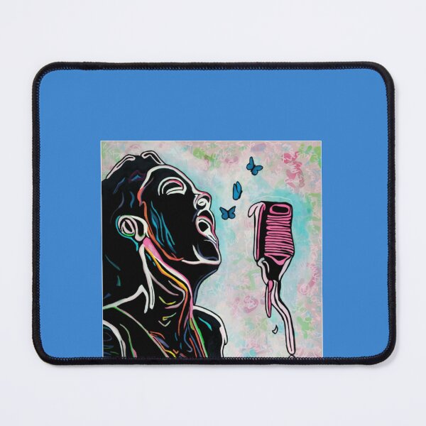 Item preview, Melodic Embellishments Mixed Media Art Singer 1 designed and sold by CaiFitznhugh.