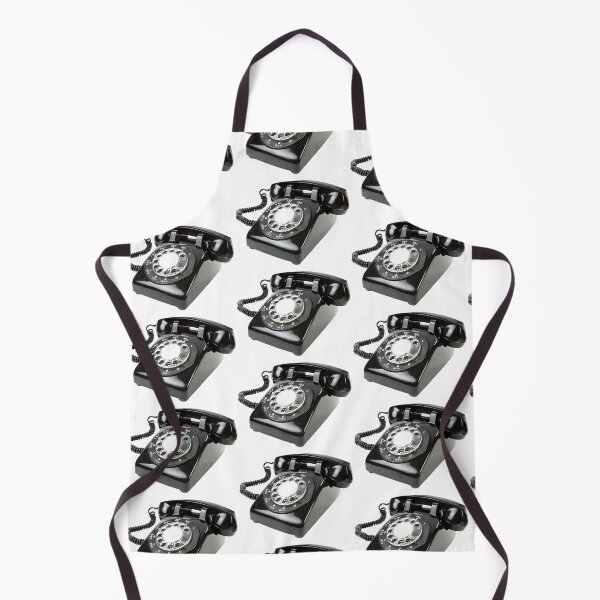 Item preview, Vintage Black Rotary Telephone designed and sold by PopFanShop!.