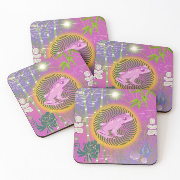 Item preview, Japanese frog of Gold and Money, cute and colorful froggy designed and sold by Sugar Wisdom .