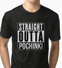 PUBG - Straight Outta Pochinki Tri-blend T-Shirt