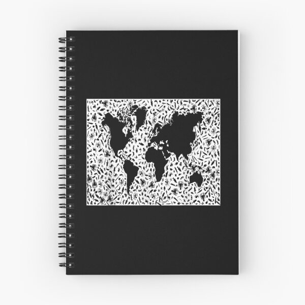 Item preview, Marine Animals  World Map Biology Sea Ocean Fish Tee designed and sold by JohnCookaaa.