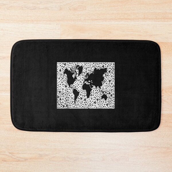 Item preview, Marine Animals  World Map Biology Sea Ocean Fish Tee designed and sold by JohnCookaaa.